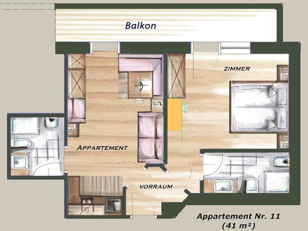 Garni Appartement Alpenresidence Cadipietra Cameră foto